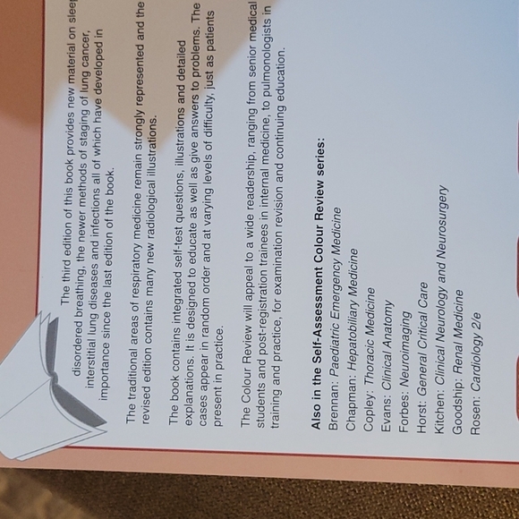 Medicine Respiratory  Softcover book - Picture 2 of 2